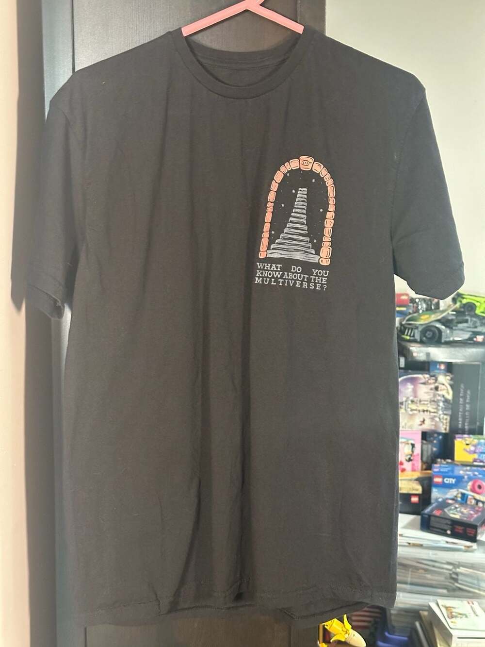 The Lost Bros Multiverse Graphic T-Shirt Black Size L